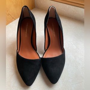 Rebecca Minkoff heels.  Black